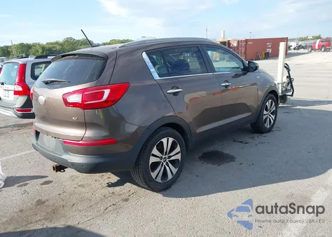 2013 Kia Sportage Ex из США, поврежденный, VIN KNDPCCA29D7456910